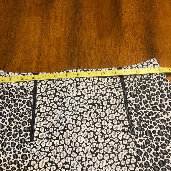 Ann Taylor Contrasting Color cheetah Print Pencil Skirt Size‎ 6 - Picture 9 of 10
